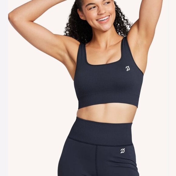 Peloton Other - NWT, Peloton, Apparel, Seamless Square Neck Bra, Ink XS/S